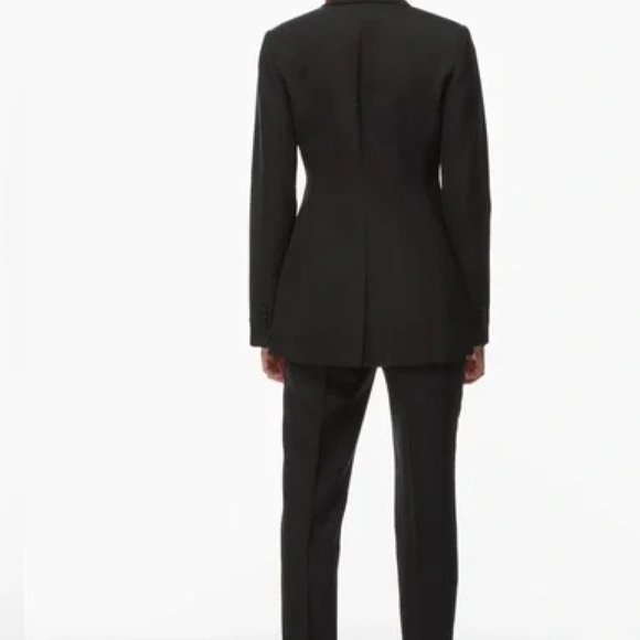 Aritzia Babaton Construct Blazer in Black Size 0 Wool - Picture 4 of 5